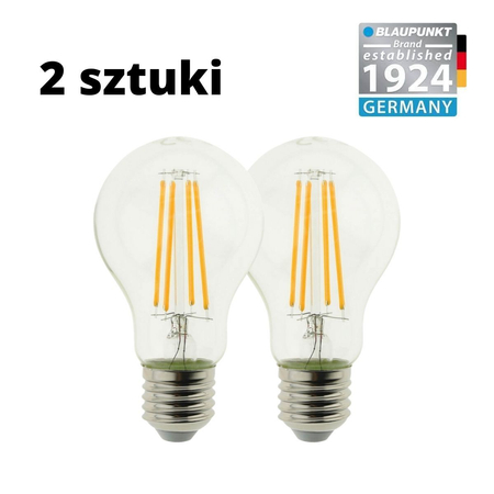 Zestaw 2 sztuk żarówek Blaupunkt LED E27 8W WW