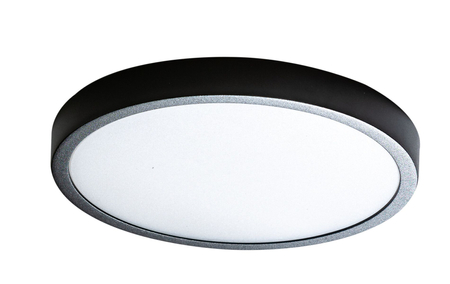 Plafon MALTA R 23 3000K BK Azzardo AZ4239 biały/czarny