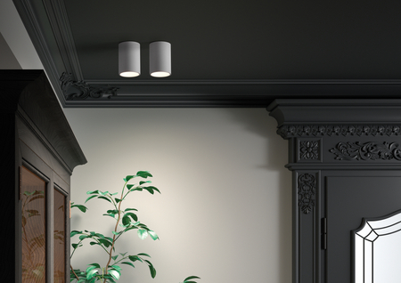 Oprawa natynkowa GALILEO S biały mat 1xGU10 ø60x85mm