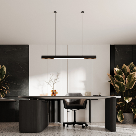 Light Prestige Lampa wisząca Cali L czarna Tuya LED CCT LP-1301/1P L BK Smart