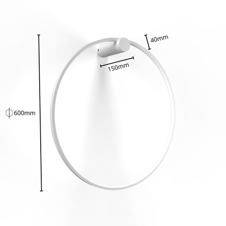 Light Prestige Kinkiet Mirror S biały IP44 LED CCT LP-999/1W S WH CCT