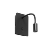 Lampa ścienna READER FLEX czarny mat + USB LED 3W 3000K