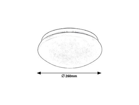 Lampa sufitowa Rabalux Lucas 3936 biały