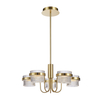 Lampa wisząca Italux PND-77362-5-40W-GD Piaskowany złoty z połyskiem