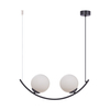 Lampa wisząca WAVE Zuma Line 5012 biały/czarny