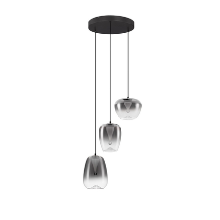 Lampa wisząca Luces Exclusivas JAREVIA LE45122 szary i odcienie szarości