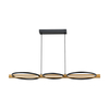 Lampa wisząca Italux Natano PND-55362-40W-WO Czarny piaskowany