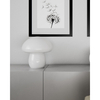 Lampa stołowa By Rydens Mira Mushroom H30 cm biała 4024540-5000