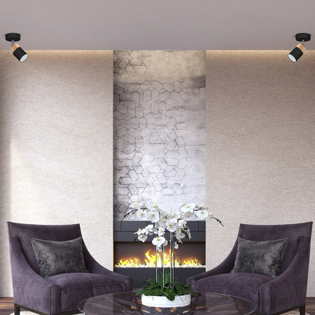 Milagro Kinkiet JOKER BLACK/WOOD 1xGU10 MLP6303 CZARNY