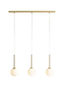 Lampa wisząca BOSSO Aldex 1087E_40 mosiądz