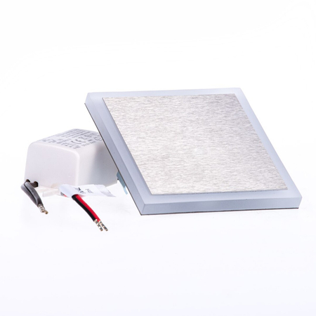 Eko-Light Oprawa schodowa EVO Barwa Ciepła 3000K EKS0910 BIAŁY / SREBRNY