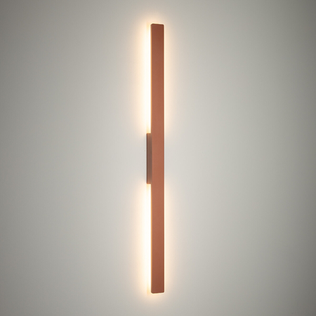 Lampa zewnętrzna Nowodvorski DEMI LED 11557 Brick red