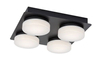 Lampa łazienkowa Rabalux Attichus 75004 czarny matowy