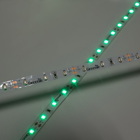 Taśma LED Greenie 1m 60 diod 3528SMD na metr 4.8W/mb zielona rolka 5m [3 lata gwarancji]