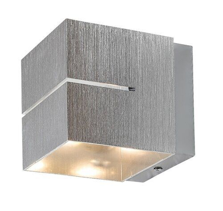 Kinkiet Rabalux Kaunas 7019 szczotkowane aluminium