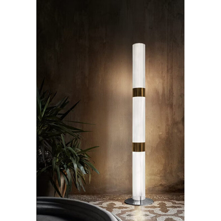 Lampa podłogowa Slamp LA LOLLO - PRISMA/GOLD M LALFM00PRG00000NMTEU złoty