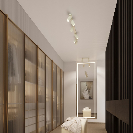 Sollux Lighting Kinkiet KARBON beżowy z włącznikiem SL.1598