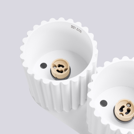 Sollux Lighting Plafon AURA 2 biały GU10 SL.1780