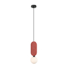 Lampa wisząca Italux PND-59815-1-RED Czerwony