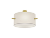 Lampa sufitowa Trio 608300308 złoty