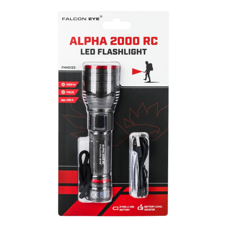 Latarka LED Falcon Eye ALPHA 1000 RC