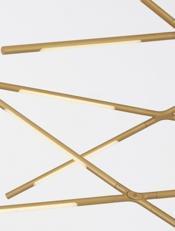 Lampa wisząca Luces Exclusivas BELL złoty LE42730