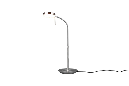 Lampa biurkowa Trio 523310107 srebrny