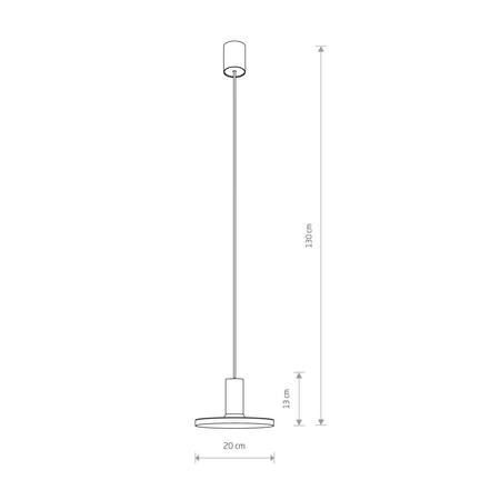 Lampa wisząca HERMANOS B Nowodvorski 8100 czarny