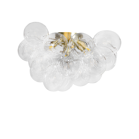 Lampa sufitowa By Rydens Gross Ø50 cm mosiądz/przezroczysta 4202240-6509