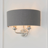 Kinkiet Endon Lighting Highclere 94406 nikiel