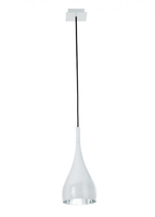 Lampa wisząca Fabbian D75A0501 Bijou Ø 16 cm Bianco