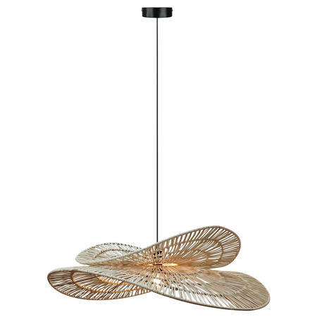 Light Prestige Rattanowa lampa wisząca Raya naturalna 1xE27 LP-2704/1P NT