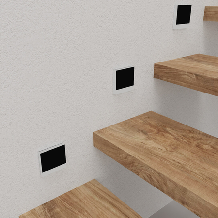 Eko-Light Oprawa schodowa BERG BLACK Barwa Neutralna 4000K EKS603 CZARNY