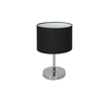 Milagro Lampka stołowa CASINO BLACK/CHROME 1xE27 ML6381 Czerń / Chrom