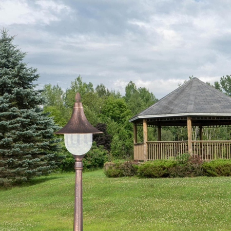 Lampa zewnętrzna BOSTON Kaja K-8129 CZARNY/ZŁOTY 