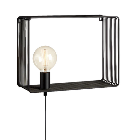 Kinkiet Markslöjd SHELF 107814 czarny