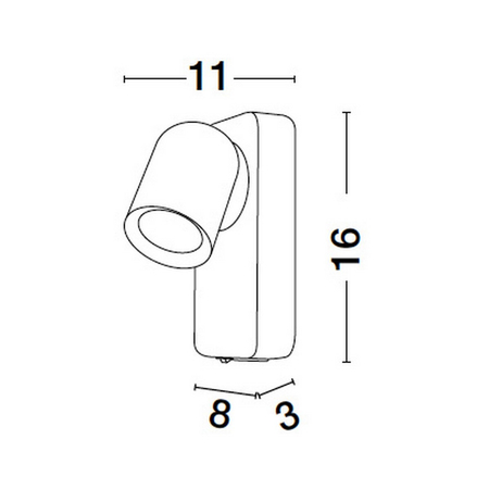 Kinkiet Luces Exclusivas LE44379 biały