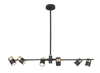 Lampa wisząca Maxlight P0409 czarny
