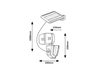 Lampa solarna Rabalux Zlarin 77012 czarny