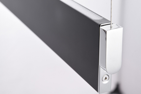 Lampa wisząca NORMAN XL BLACK Azzardo AZ4180 czarny/chrom