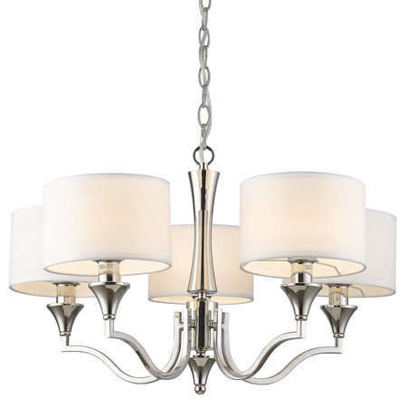Cosmo Light Lampa wisząca WASHINGTON P05915NI-WH