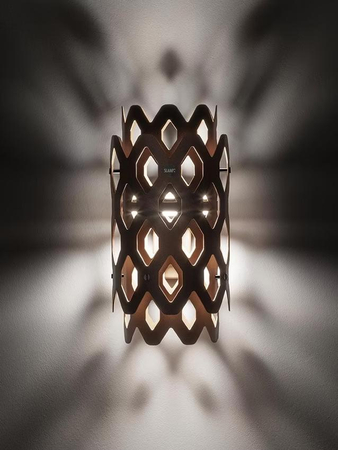 Kinkiet Slamp CHARLOTTE OUTDOOR - CORTEN M CHRWM00CRT000LDOUDEU stalowy