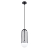 Sollux Lighting Lampa wisząca BRINA 1 czarna SL.1332