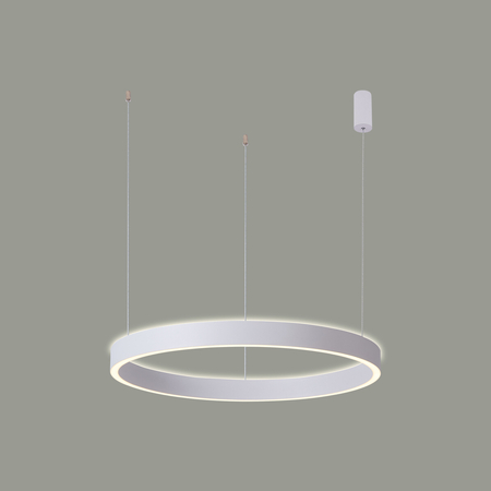 Lampa wisząca Italux PND-56215D-080RPP-WH-3KS4K-TRDIMM Biały