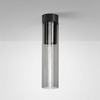 Lampa natynkowa AQForm Modern Glass Tube LED 230V SP Surface Czarny Struktura