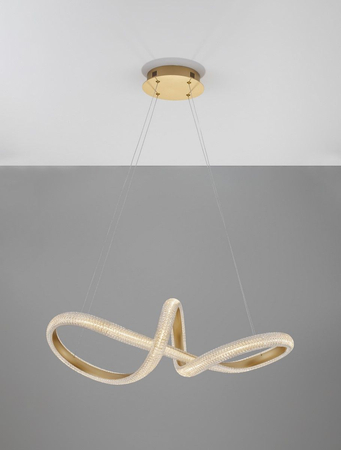 Lampa wisząca Luces Exclusivas AMECA złoty LE42817