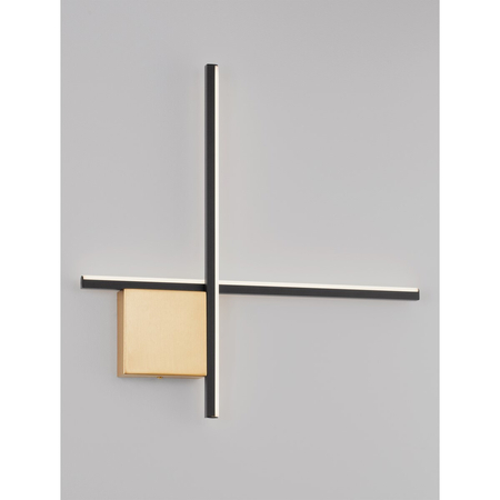 Kinkiet Luces Exclusivas LE44307 złoty i odcienie złota, czarny