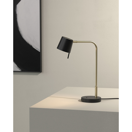 Lampa stołowa Astro Miura Desk USB 1444008 Matowy Złoty