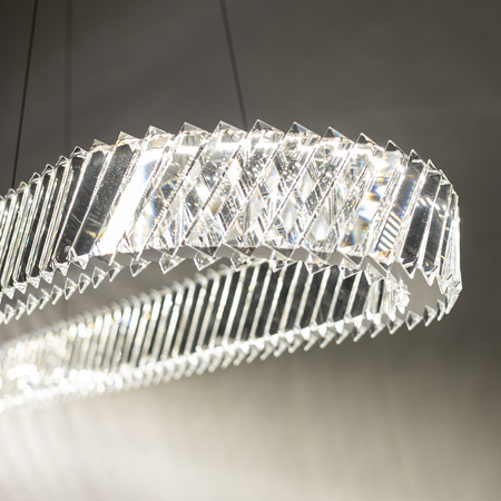 Żyrandol Nowodvorski LUXORA LED 11707 przezroczysty