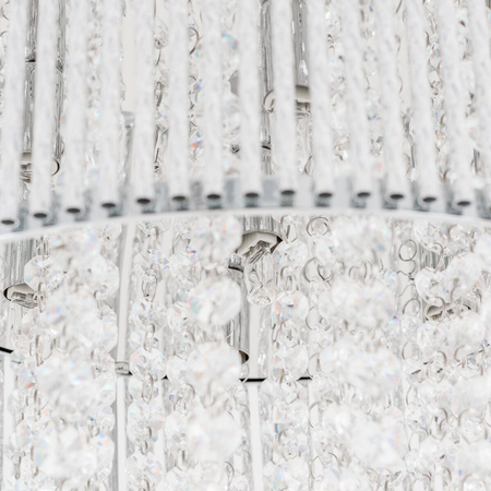 Lampa wisząca Italux Anabella P0207-07D-F4QL Srebrny